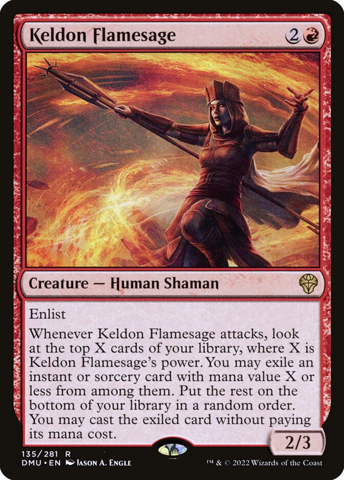 Keldon Flamesage – Dominaria United [DMU] – English – #135