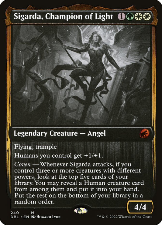 Sigarda, Champion of Light – Innistrad: Double Feature [DBL] – English – #240