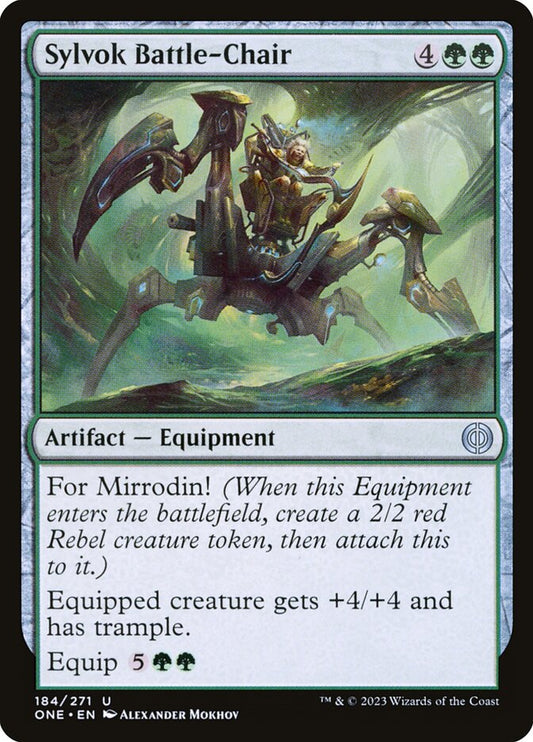 Sylvok Battle-Chair – Phyrexia: All Will Be One [ONE] – D – #184