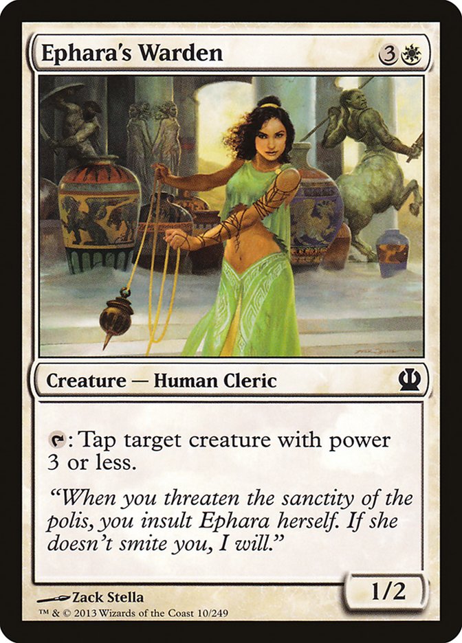 Ephara's Warden – Theros [THS] – English – #10