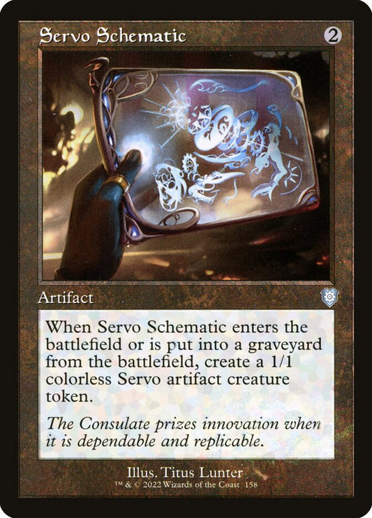 Servo Schematic – The Brothers' War Commander [BRC] – D – #158