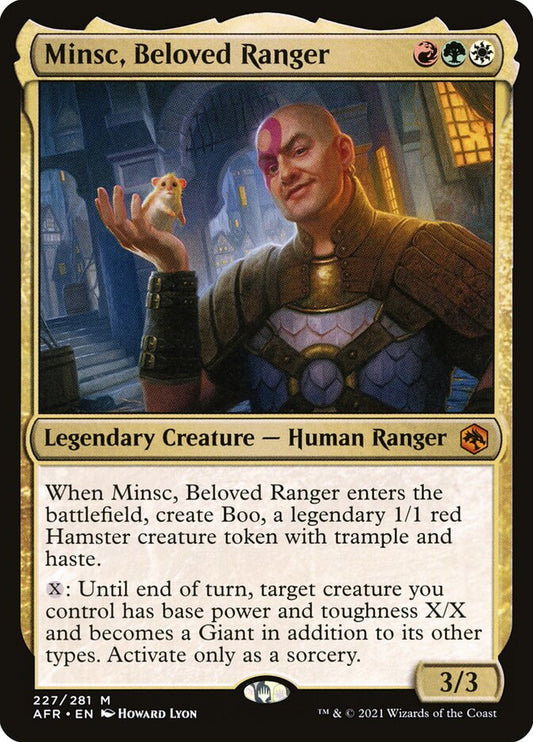 Minsc, Beloved Ranger – Adventures in the Forgotten Realms [AFR] – English – #227