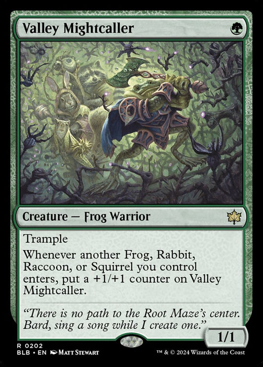 Valley Mightcaller – Bloomburrow [BLB] – English – #202