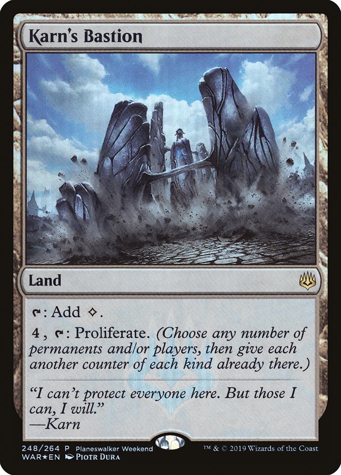 Karn's Bastion – War of the Spark Promos [PWAR] – D – #248