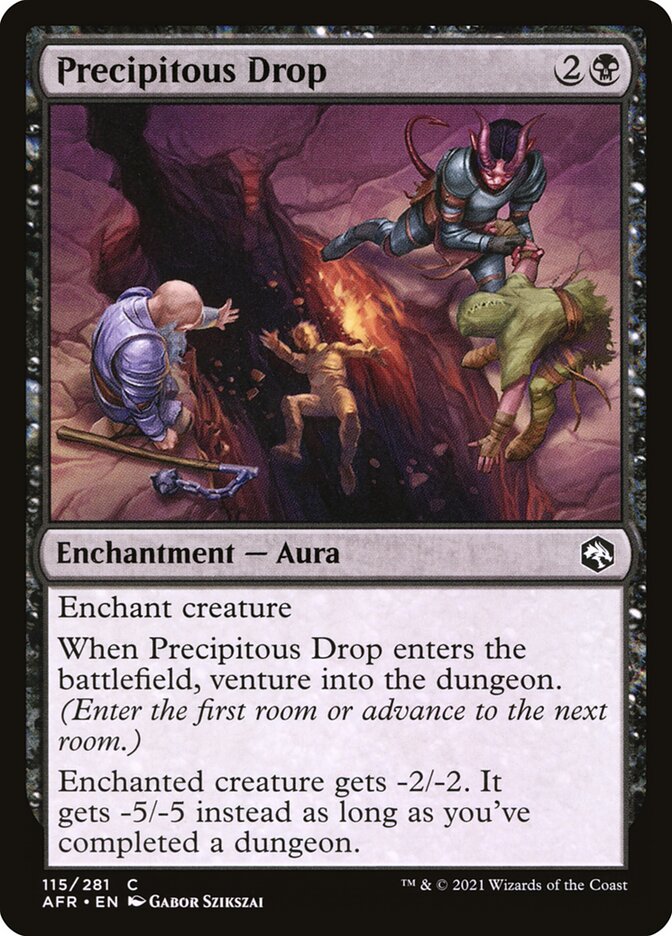 Precipitous Drop – Adventures in the Forgotten Realms [AFR] – D – #115
