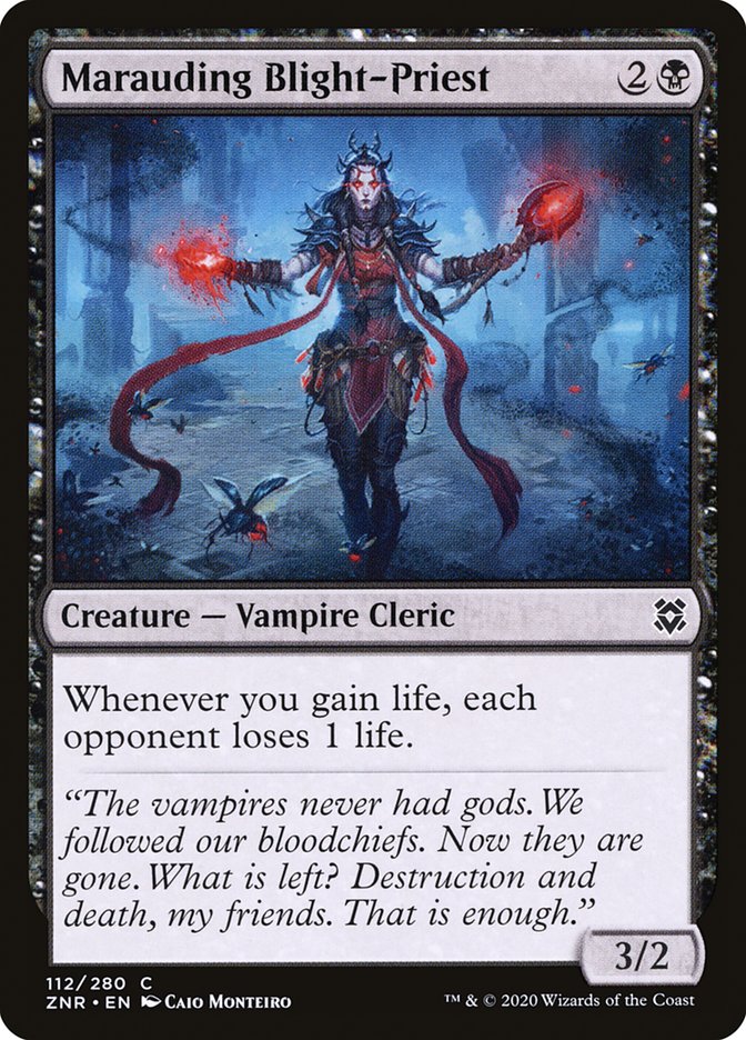 Marauding Blight-Priest – Zendikar Rising [ZNR] – English – #112