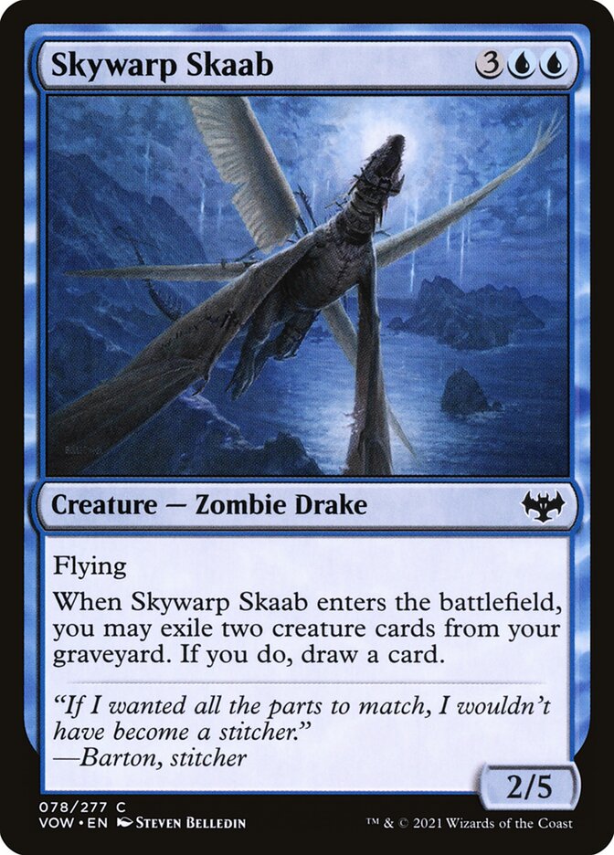 Skywarp Skaab – Innistrad: Crimson Vow [VOW] – English – #78