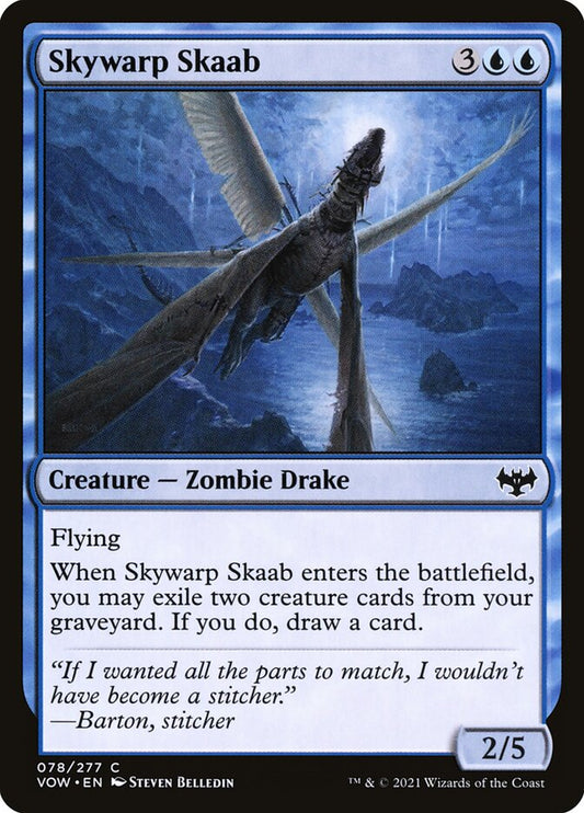 Skywarp Skaab – Innistrad: Crimson Vow [VOW] – English – #78