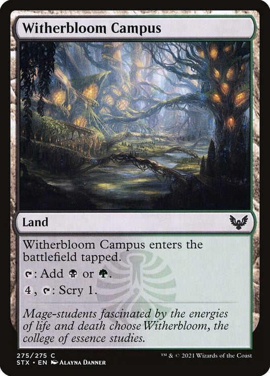 Witherbloom Campus – Strixhaven: School of Mages [STX] – English – #275