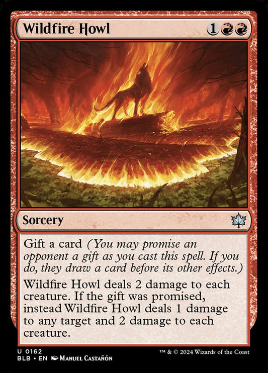 Wildfire Howl – Bloomburrow [BLB] – English – #162