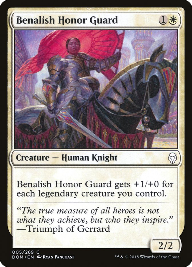 Benalish Honor Guard – Dominaria [DOM] – English – #5