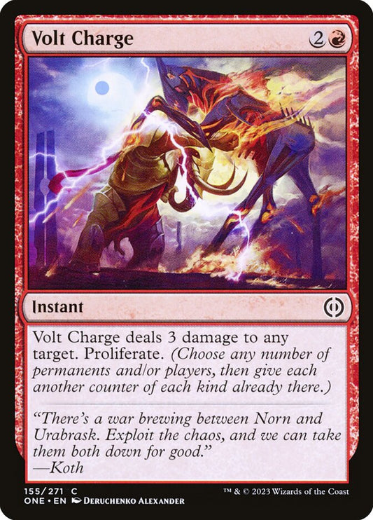 Volt Charge – Phyrexia: All Will Be One [ONE] – D – #155