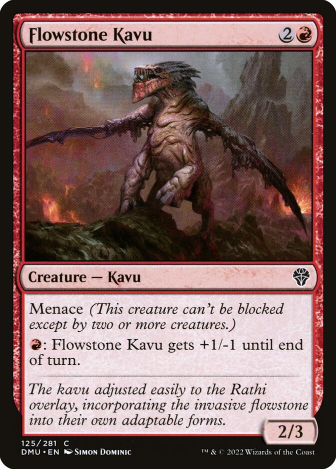 Flowstone Kavu – Dominaria United [DMU] – English – #125