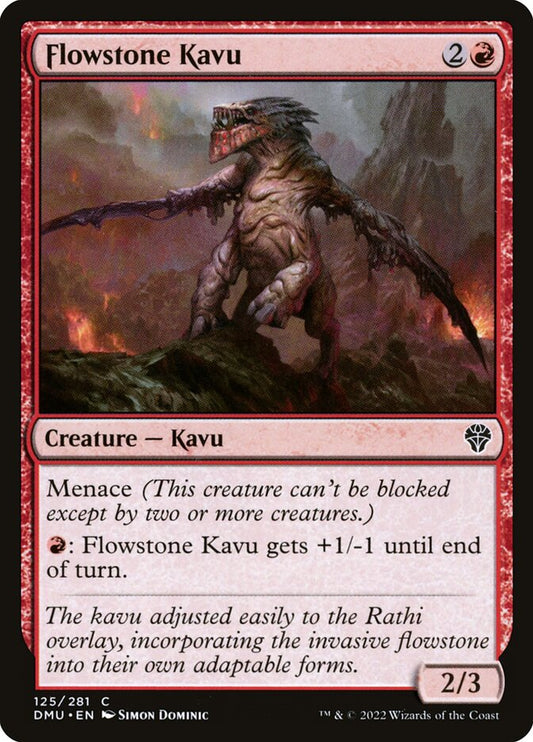 Flowstone Kavu – Dominaria United [DMU] – D – #125