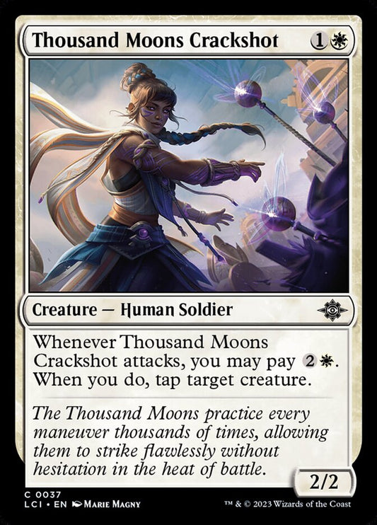 Thousand Moons Crackshot – The Lost Caverns of Ixalan [LCI] – D – #37