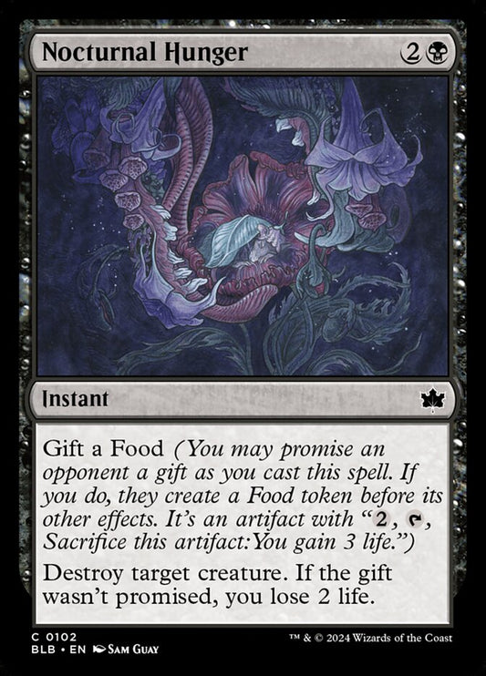 Nocturnal Hunger – Bloomburrow [BLB] – English – #102
