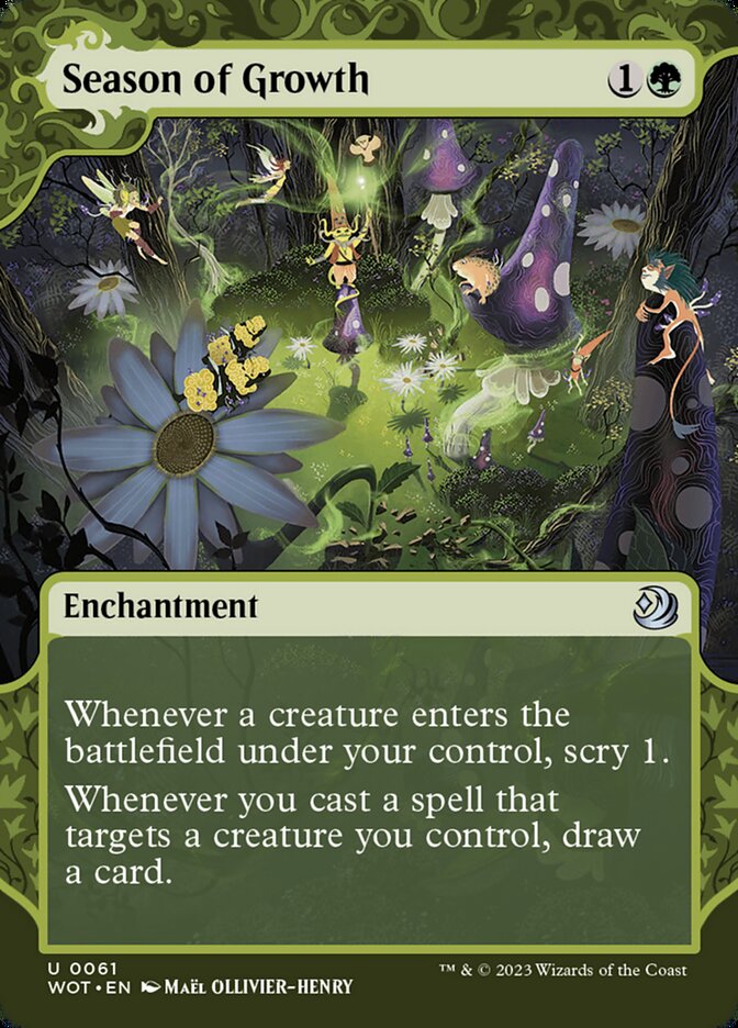 Season of Growth – Wilds of Eldraine: Enchanting Tales [WOT] – D – #61