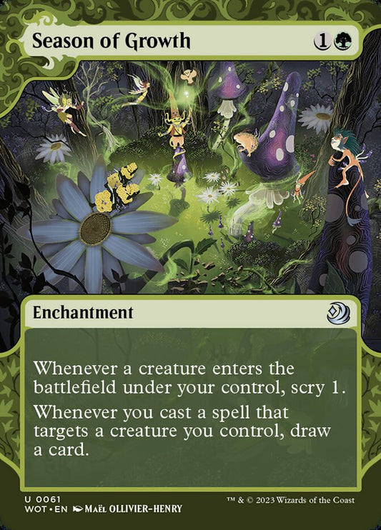 Season of Growth – Wilds of Eldraine: Enchanting Tales [WOT] – D – #61