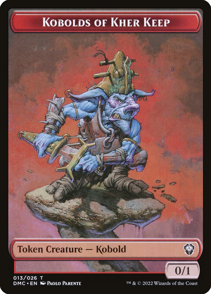 Kobolds of Kher Keep – Dominaria United Tokens [TDMU] – English – #13