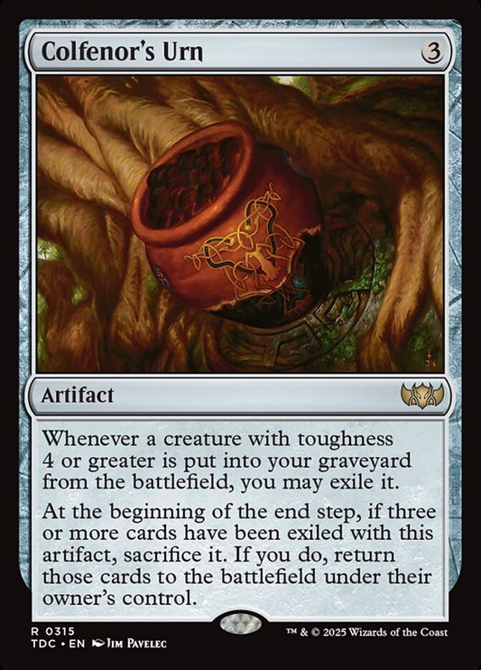 Colfenor's Urn – Tarkir: Dragonstorm Commander [TDC] – English – #315
