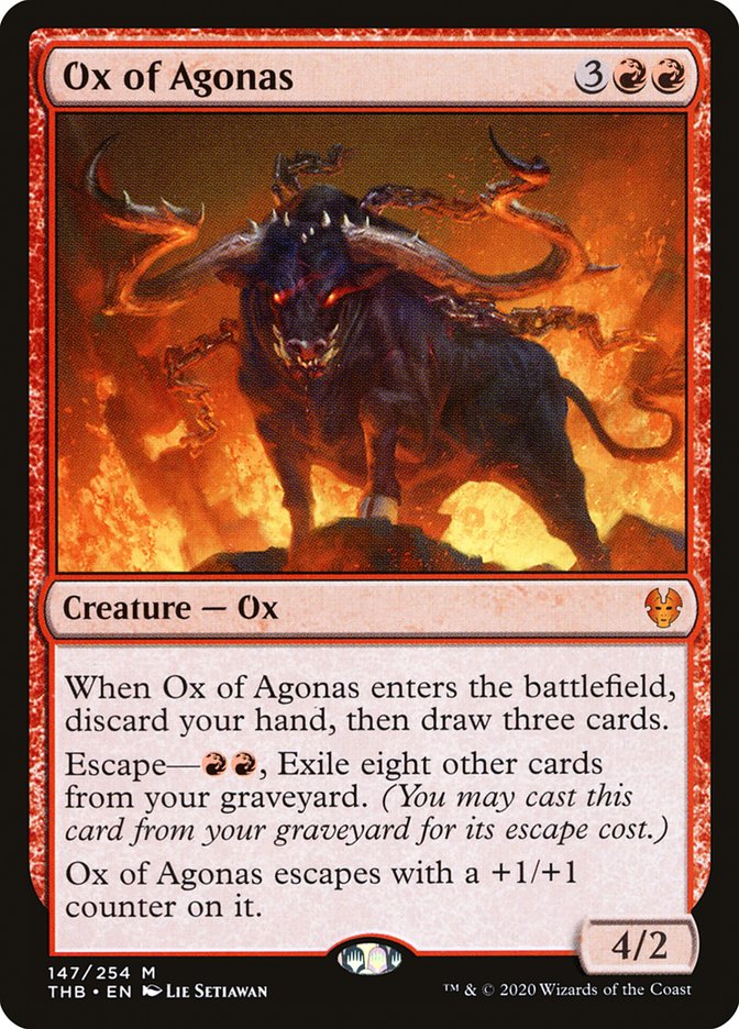 Ox of Agonas – Theros Beyond Death [THB] – English – #147