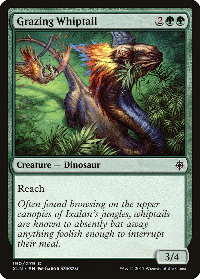 Grazing Whiptail – Ixalan [XLN] – D – #190