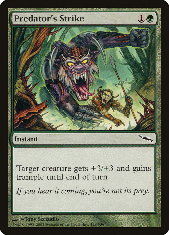 Predator's Strike – Mirrodin [MRD] – English – #128