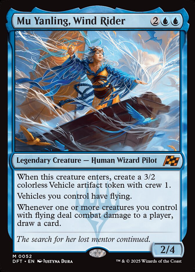 Mu Yanling, Wind Rider – Aetherdrift [DFT] – English – #52