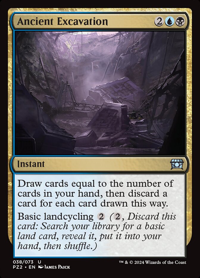 Ancient Excavation – The List [PLST] – English – #PZ2-38