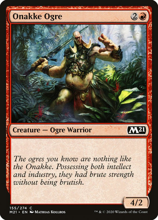 Onakke Ogre – Core Set 2021 [M21] – English – #155