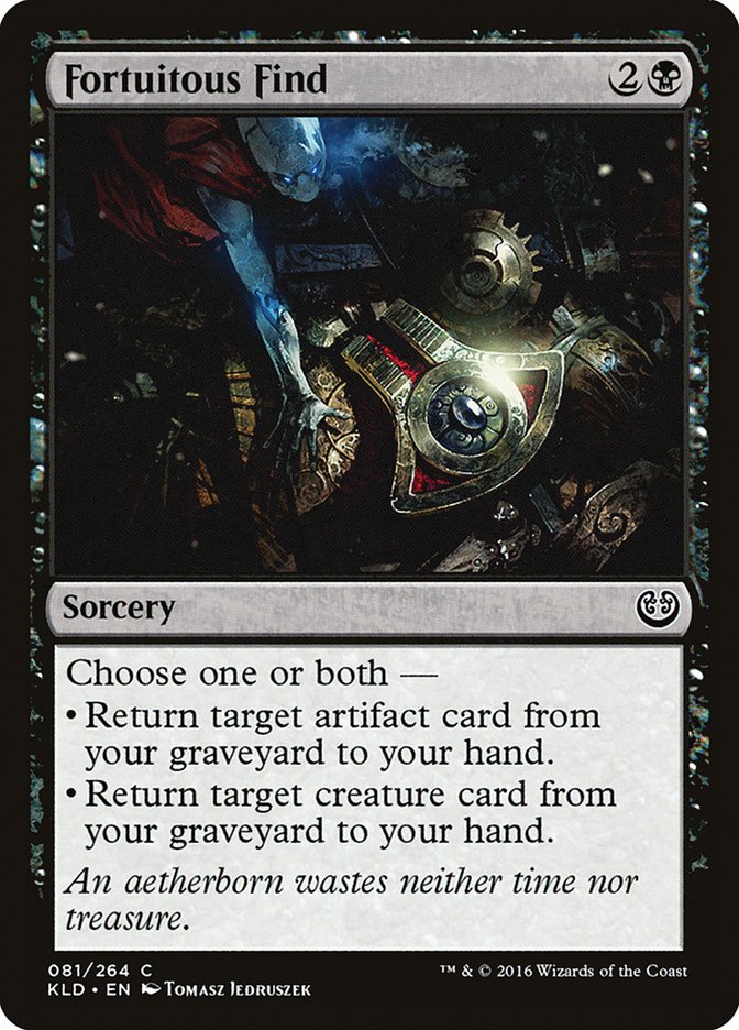 Fortuitous Find – Kaladesh [KLD] – English – #81