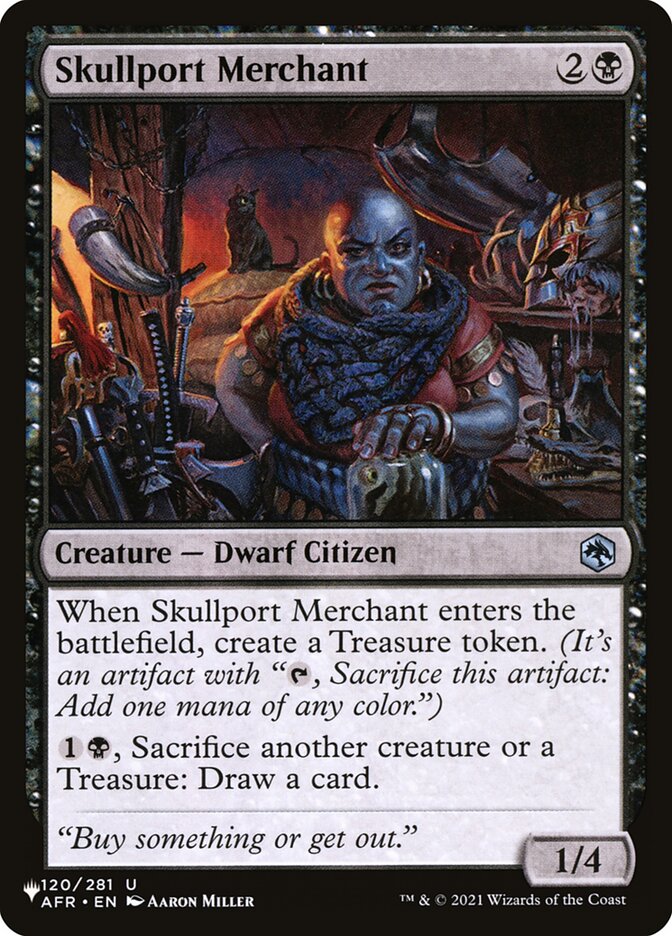 Skullport Merchant – The List [PLST] – English – #AFR-120