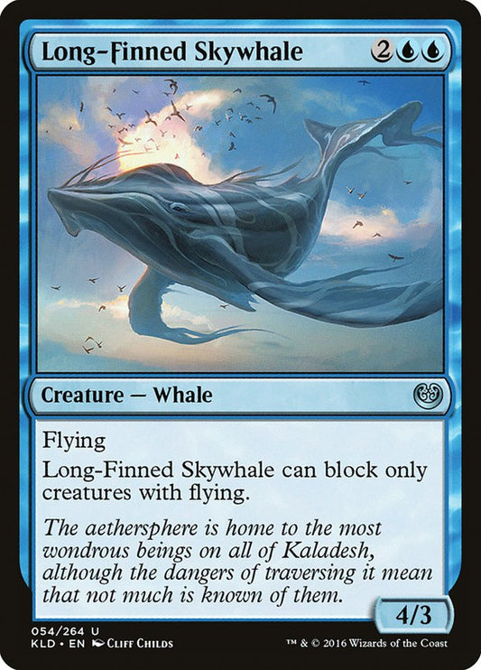 Long-Finned Skywhale – Kaladesh [KLD] – D – #54