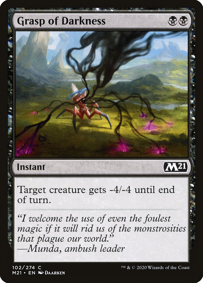 Grasp of Darkness – Core Set 2021 [M21] – English – #102