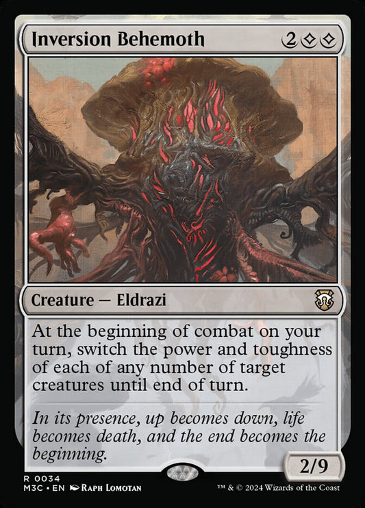 Inversion Behemoth – Modern Horizons 3 Commander [M3C] – English – #34