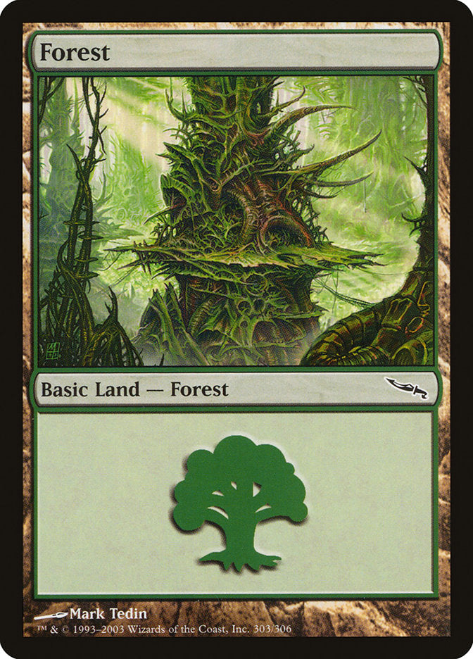 Forest – Mirrodin [MRD] – English – #303
