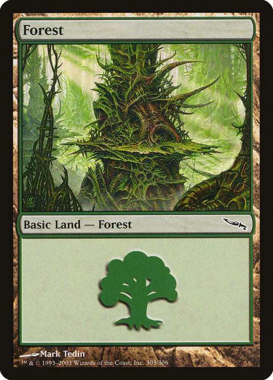 Forest – Mirrodin [MRD] – English – #303