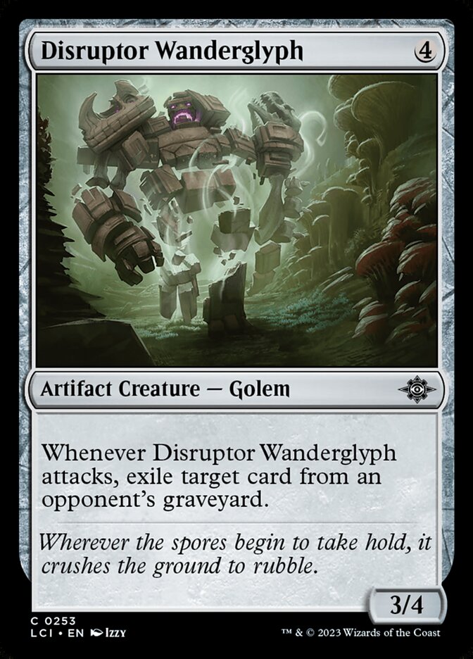 Disruptor Wanderglyph – The Lost Caverns of Ixalan [LCI] – D – #253