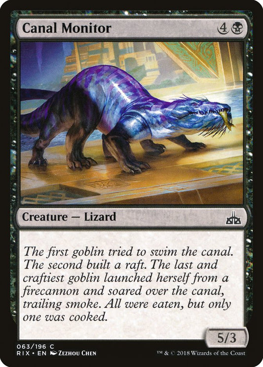 Canal Monitor – Rivals of Ixalan [RIX] – English – #63