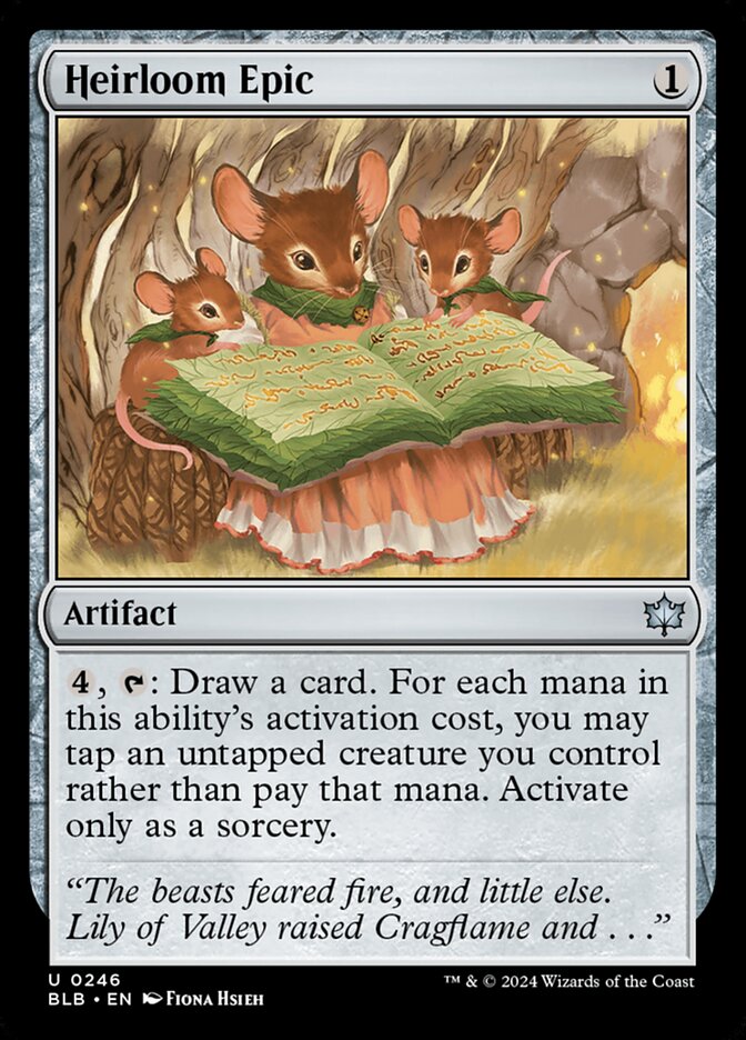 Heirloom Epic – Bloomburrow [BLB] – English – #246