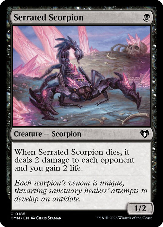 Serrated Scorpion – Commander Masters [CMM] – English – #185