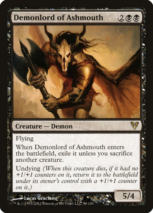 Demonlord of Ashmouth – Avacyn Restored [AVR] – English – #96