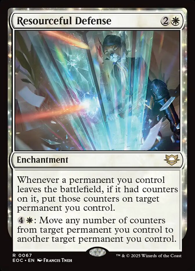 Resourceful Defense – Edge of Eternities Commander [EOC] – English – #67