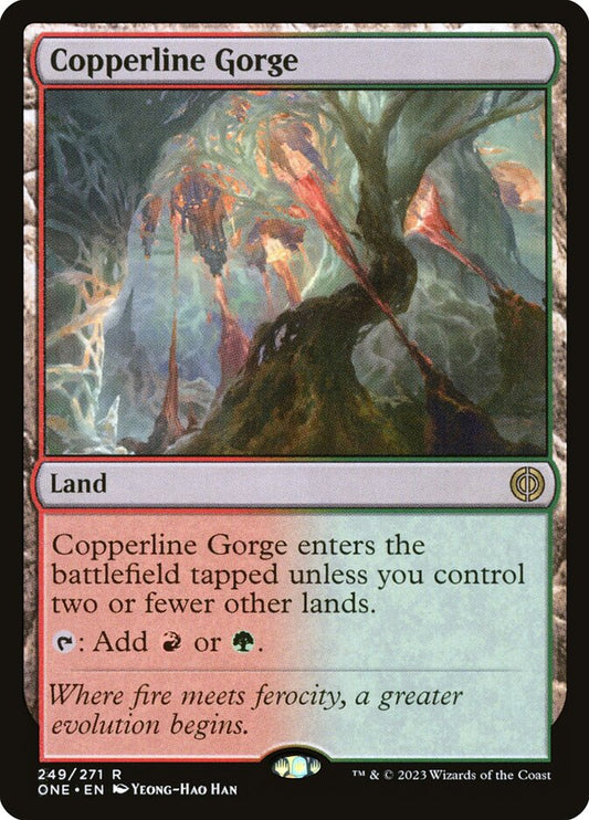 Copperline Gorge – Phyrexia: All Will Be One [ONE] – English – #249