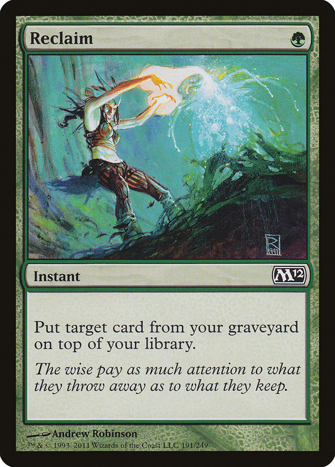 Reclaim – Magic 2012 [M12] – D – #191