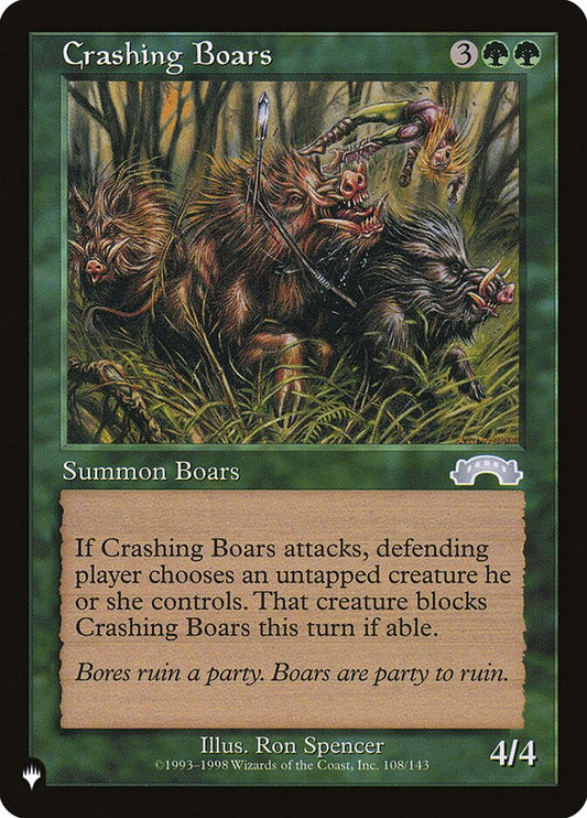Crashing Boars – The List [PLST] – English – #EXO-108