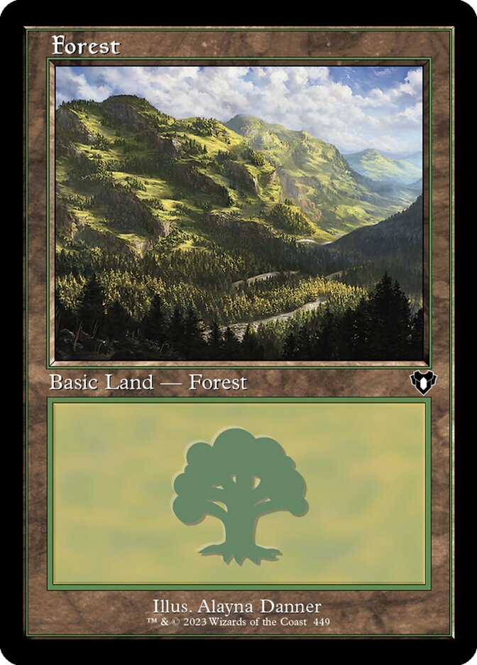 Forest – Commander Masters [CMM] – English – #449