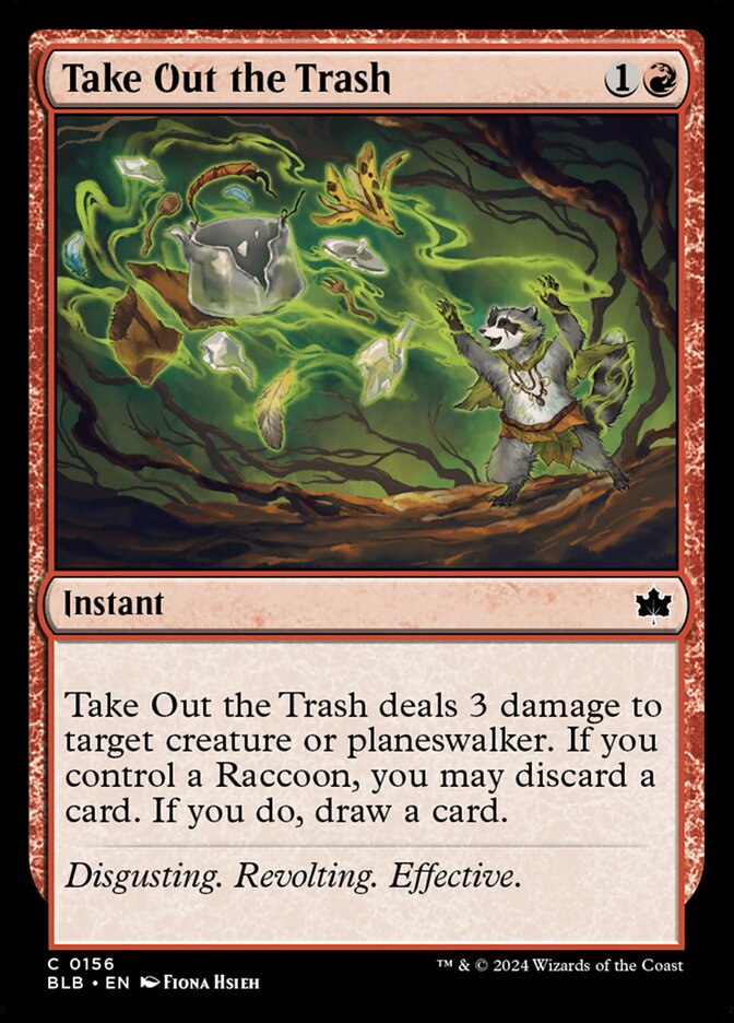 Take Out the Trash – Bloomburrow [BLB] – English – #156