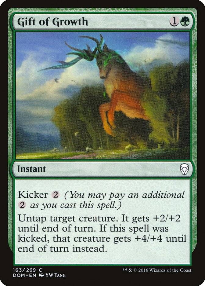 Gift of Growth – Dominaria [DOM] – D – #163