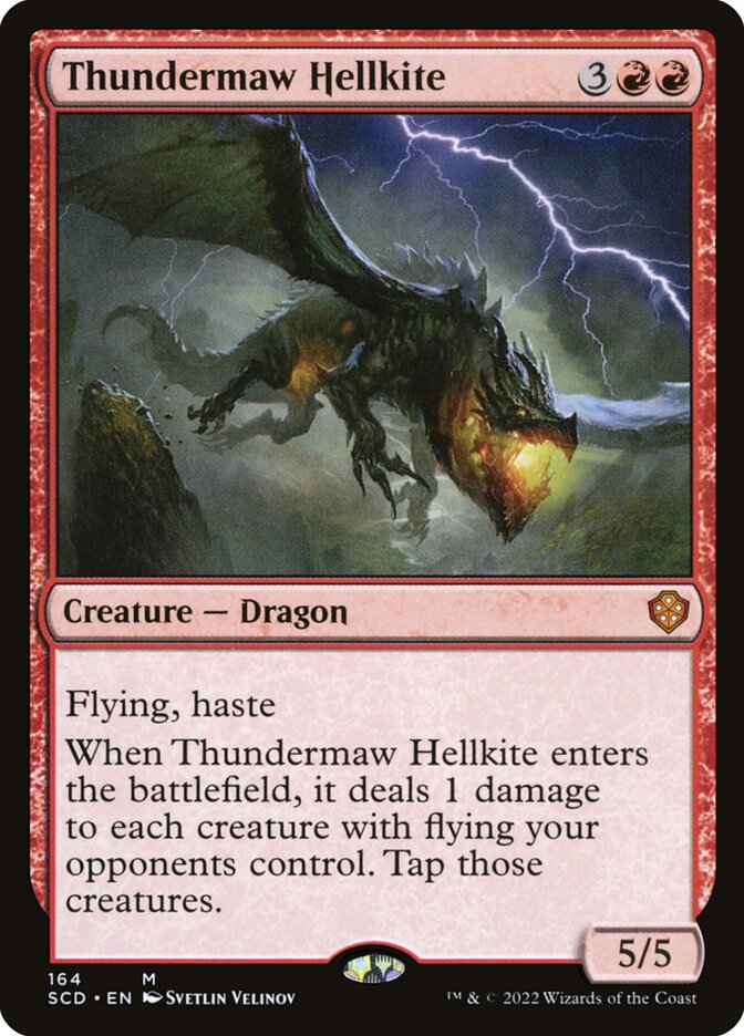 Thundermaw Hellkite – Starter Commander Decks [SCD] – English – #164